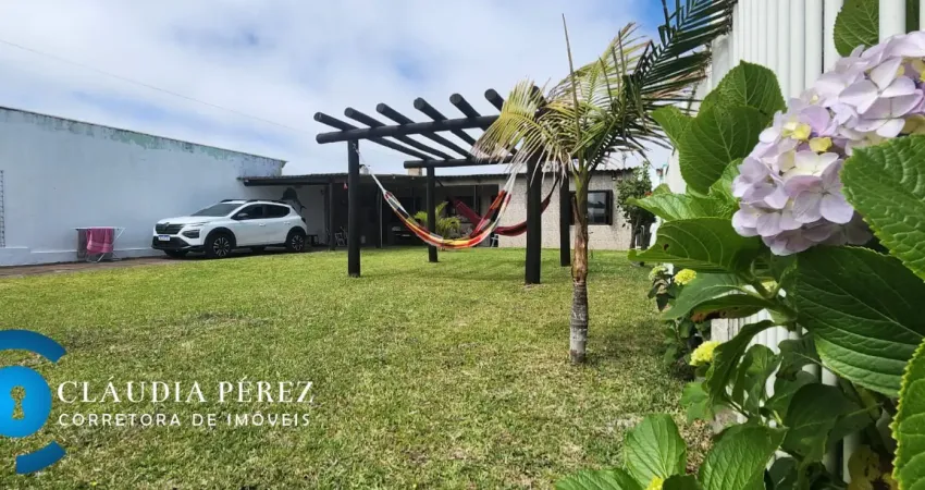 Casa em magisterio - balneário pinhal com quiosque e 4 dormitórios