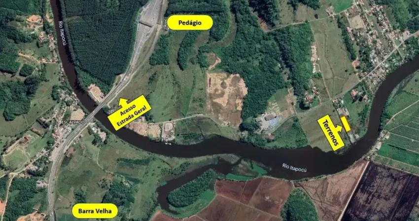 Terreno à venda, 375 m² por R$ 135.000,00 - Barra do Itapocú - Araquari/SC