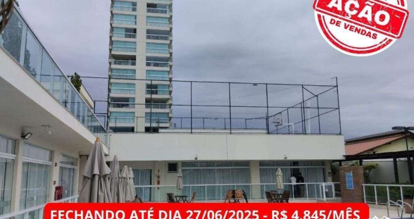 Apartamento Home Club com 3 dormitórios para alugar, 90 m² por R$ 5.383/mês Incluso IPTU, TAXA DE LIXO E GARANTIA LOCATÍCIA - Centro - Penha/SC