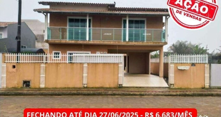 Sobrado Semi-Mobiliado com 3 Suítes e Piscina – Locação Anual em Barra Velha