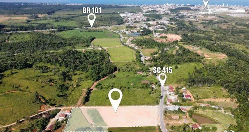 Área Industrial Terraplanada com 17.178 m² – Frente para SC-415 em Barra Velha/SC