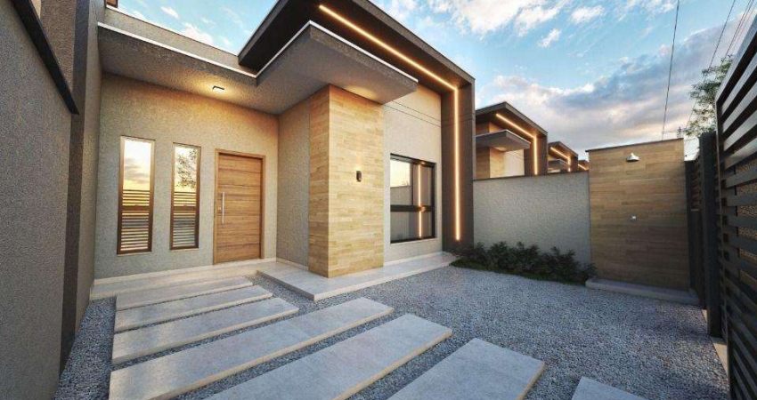 Casa com 2 Quartos e Churrasqueira – Praia de Itajuba, Barra Velha – Entrega em Fevereiro/2025
