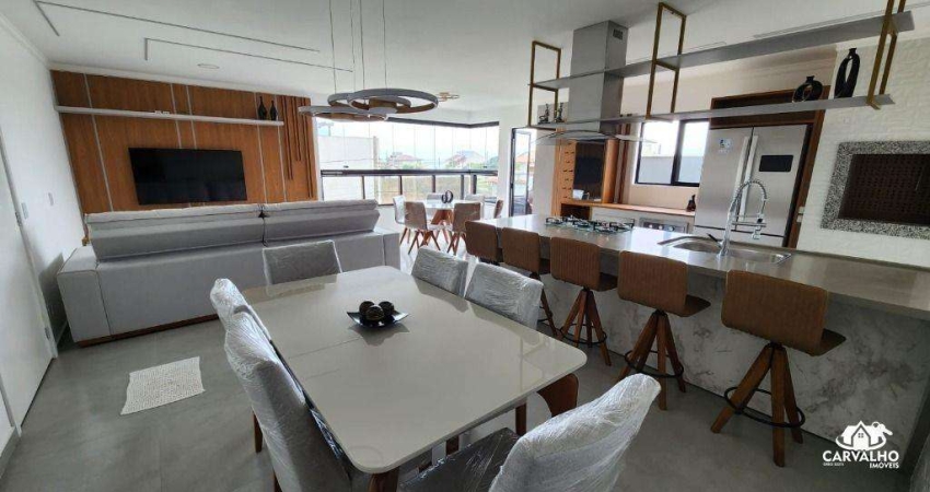 Apartamento de 3 suítes quadra mar em Balneário Piçarras