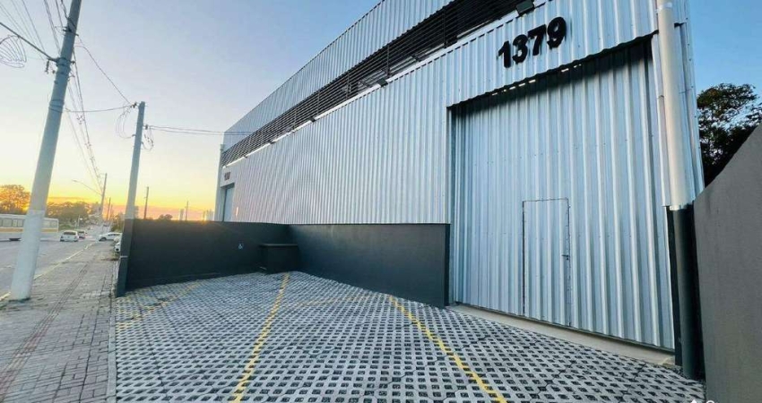 Galpão novo com 300m² e pé direito alto no Itacolomi – Balneário Piçarras, próximo à BR 101