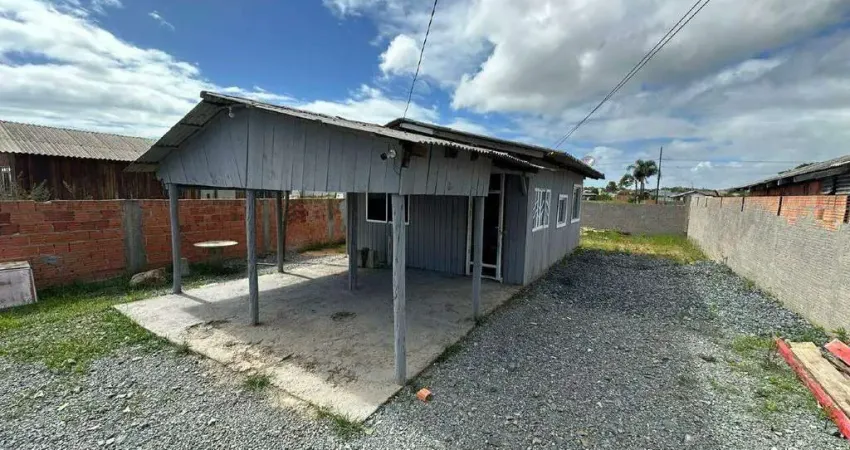 Casa com 1 dormitório e amplo terreno para locação no bairro itajuba em barra velha