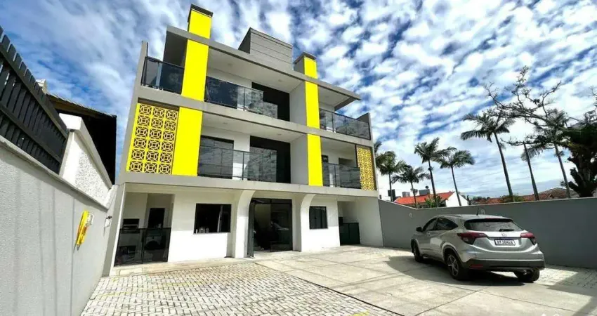 Apartamento mobiliado com suíte e churrasqueira a 550m do mar – itajuba, barra velha/sc