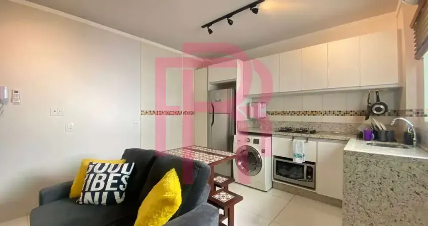 Apartamento mobiliado, 01 dormitório para locação anual na praia brava