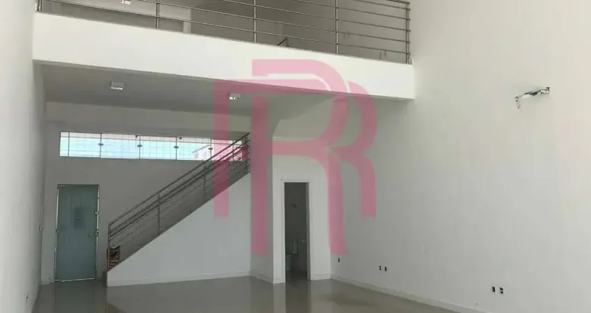 Sala comercial com mezanino para locação em balneário camboriú.