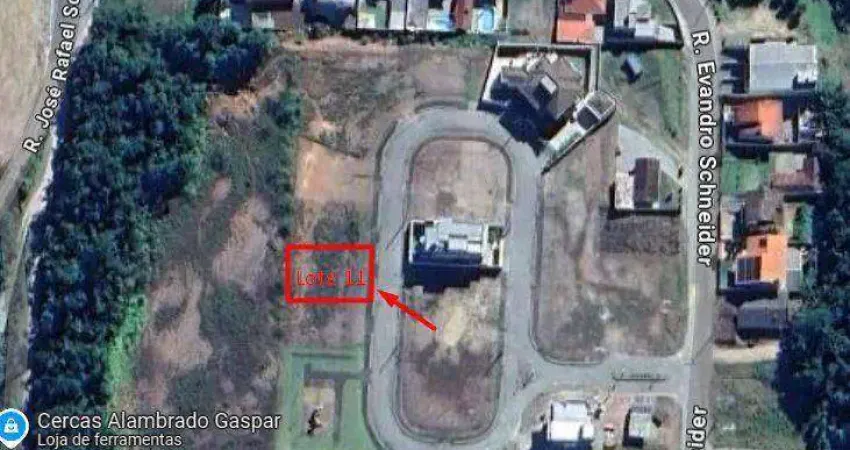 Terreno à venda, 360 m² - Santa Terezinha - Gaspar/SC