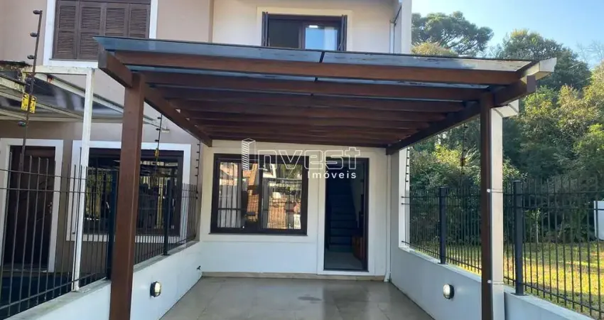 Duplex sobrado semimobiliado no bairro jardim europa com 02 dormitórios em santa