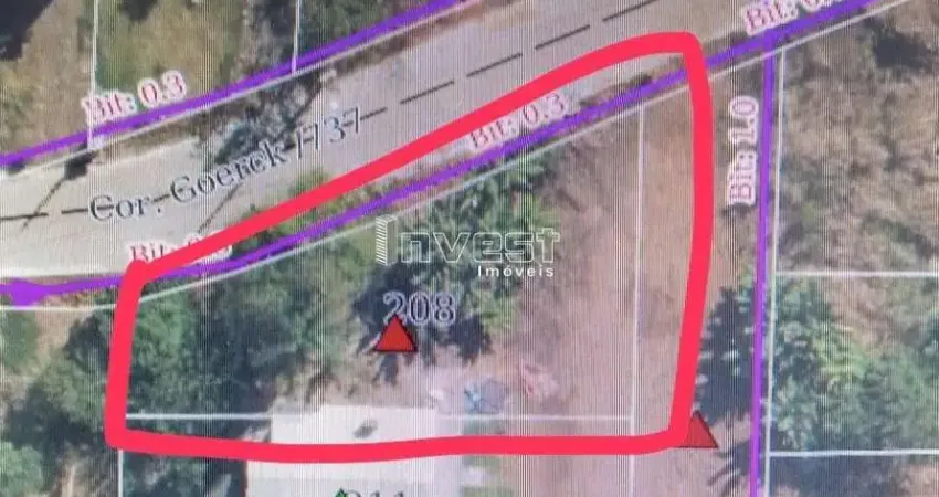 Terreno de esquina com 86,63m2 no bairro germania em santa cruz do sul