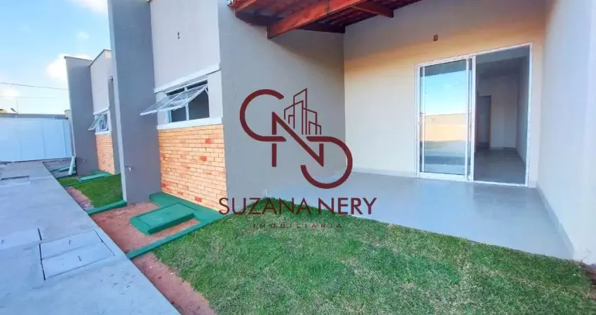 CASA COM 2 QUARTOS EM CONDOMINIO NO PARQUE DAS ARVORES EM PARNAMIRIM