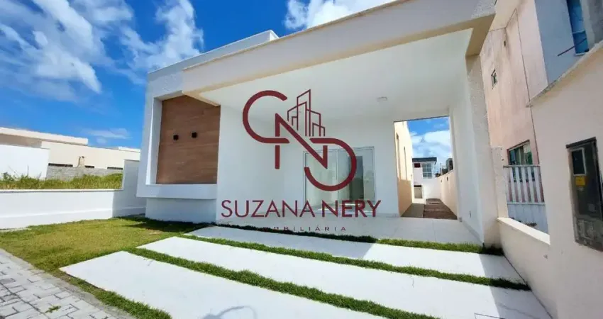 CASA TERREA COM 3 QUARTOS NO CONDOMINIO VILA DOS VENTOS EM PARNAMIRIM