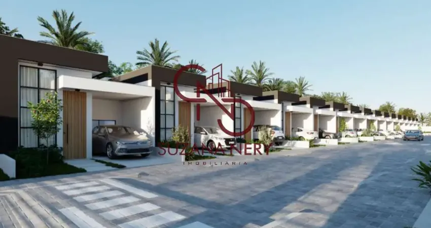 CASA COM 2 QUARTOS EM CONDOMINIO FECHADO - PARNAMIRIM
