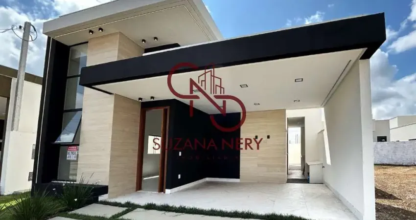 Casa em condomínio fechado com 3 quartos à venda na Rua Campo Alegre, 900, Cajupiranga, Parnamirim
