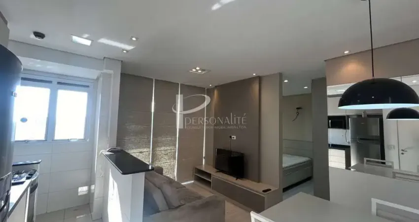 Studio para Locação com 40m², Mobiliado com 01 Quarto e 01 Vaga de Garagem. Anália Franco - São Paulo