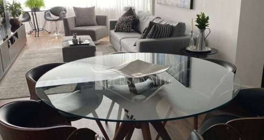 Apartamento 116 m2* LARC¨CAMPO BELO * MOBILIADO!!2 Suítes, Escritório, 3 Vagas à venda, Brooklin P