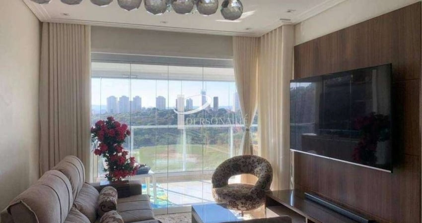 Apartamento à Venda,110m², 3 Quartos, 1 Suíte, 3 Vagas, 2 Sacadas, Varanda Gourmet, Frente para o Parque Ceret. Jardim Anália Franco. SP.