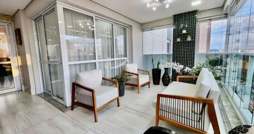 Apartamento à venda no edifício málaga com 165m², 03 suítes e 04 vagas de garagem privativa. localiz