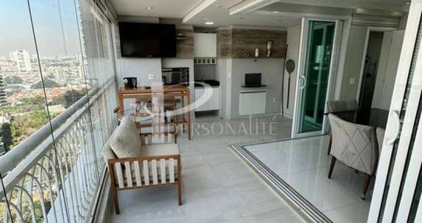 Apartamento na Rua mais tranquila do bairro Jardim Anália Franco com 176m² de área útil privativa, 03 Suites e 04 Vagas de Garagem + Deposito. Edifício Conquest. São Paulo- SP.