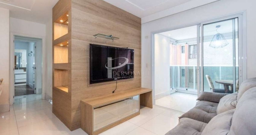 Apartamento, 95m², 3 quartos, 2 vagas, condomínio Residencial Ibiza, Vila Regente Feijó-SP