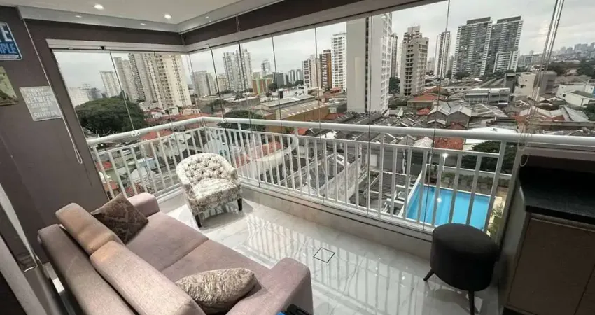 Apartamento com 2 quartos, 2 banheiros e 1 vaga de garagem à venda, 63 m². tatuapé. sp.