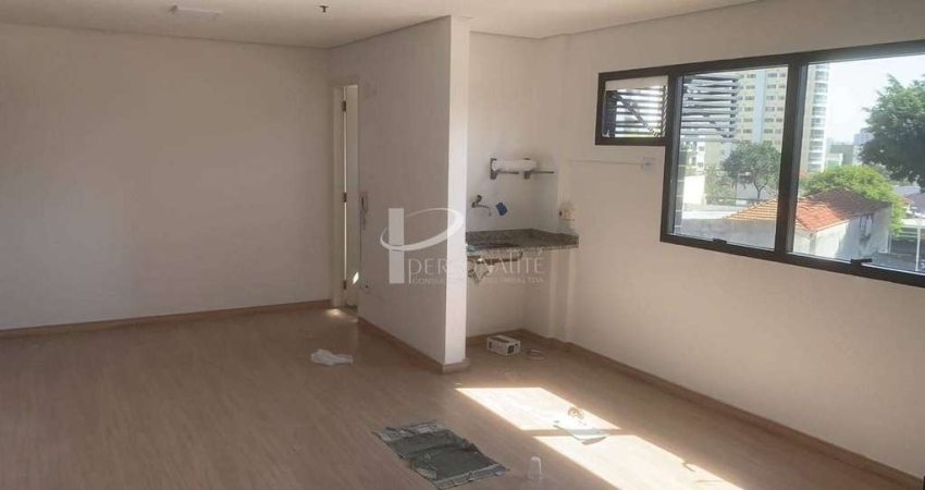 Sala Comercial, 40 m2, 2 banheiros, copa e 1 vaga, para venda, Mooca.