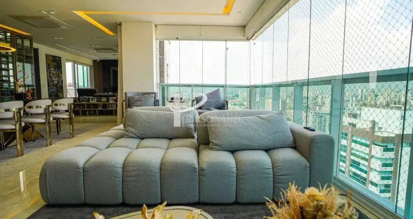 Cobertura à venda com 406 m², 4 quartos e 5 vagas, condomínio maria callas, vila regente feijó-sp