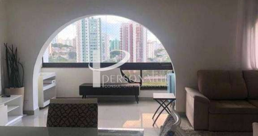 Apartamento com 3 Quartos, 4 Banheiros e 3 Vagas de Garagem à Venda, 135 m². Edifício Rhodes. Jardim Anália Franco. SP.