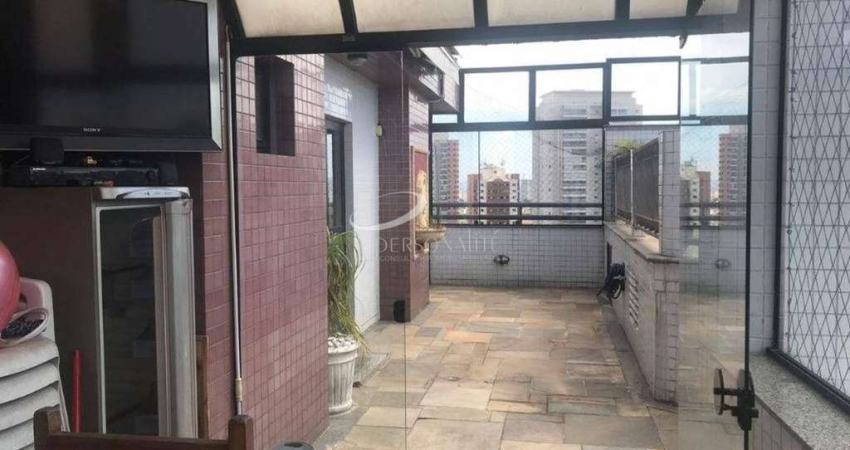 Excelente Cobertura Penthouse, 210 m², á venda com 4 dormitórios,4 vagas, R. Imbó - Vila Regente Fei