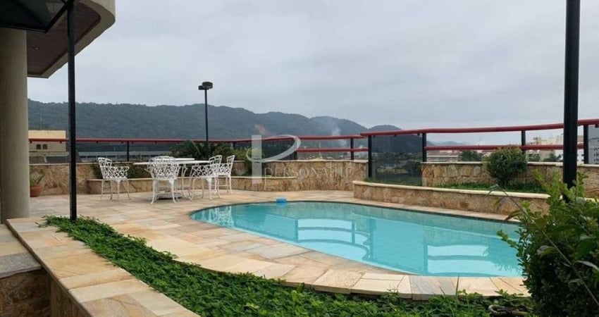 Cobertura Penthouse à venda,260 m²,4 Dorms,3 Suítes, 2 Vagas,Piscina - Praia da Enseada, Guarujá, SP