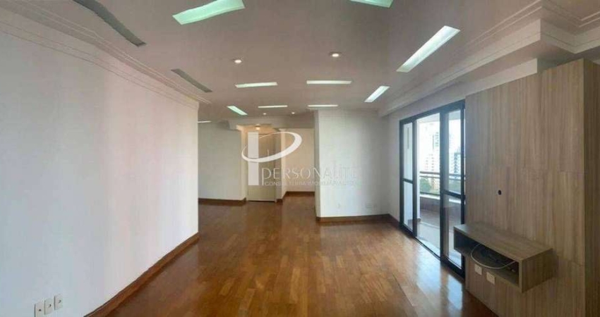 Apartamento para Venda e locação no Edifício Albarracin com 168m² localizado no Jardim Anália Franco. São Paulo - SP.