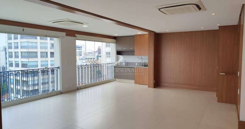 Apartamento, 217 m2, 2 suítes, 4 vagas, andar alto, para locação, Vila Nova Conceição.
