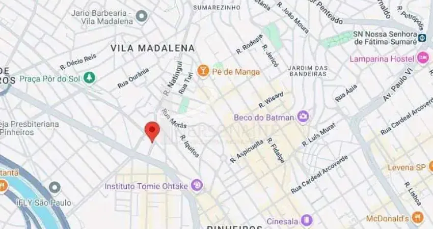 Terreno à venda na Rua Ferreira de Araújo, 1, Pinheiros, São Paulo