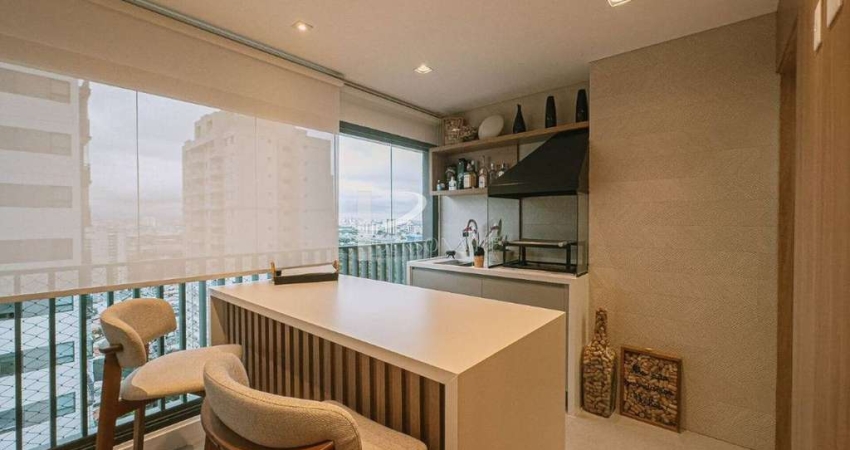Apartamento 123 m2 3 Quartos 1 Suite 3 vagas Sky Park Decorado À Venda Tatuapé SãoPaulo Sp