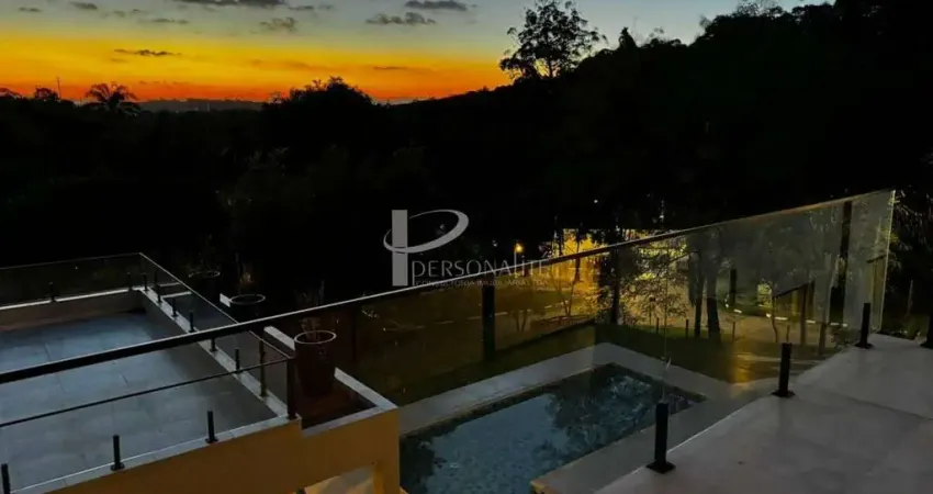 Casa de condomínio com 4 quartos, parque rio abaixo - atibaia