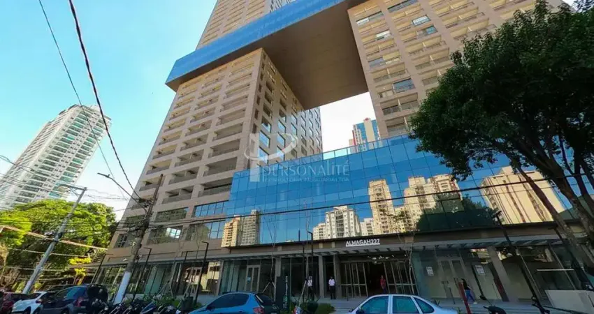 Laje comercial, 450 m2, 6 vagas, para locação, ed. almagah - eixo platina, próximo ao metrô carrão.