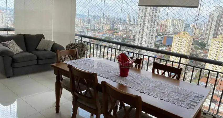 Apartamento andar alto, 3 dorm, sendo 1 suíte, 2 vagas - tatuapé - sp.