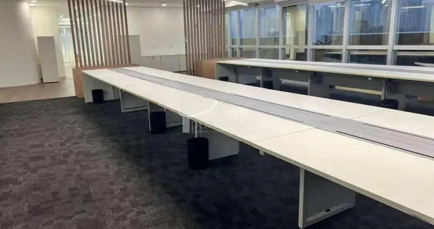 Conjunto comercial mobiliado, novo, para locação, jardim europa.