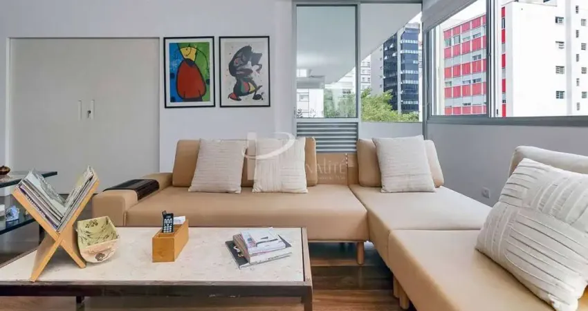 Apartamento mobiliado no icônico edifício pernambuco, para venda, higienópolis.