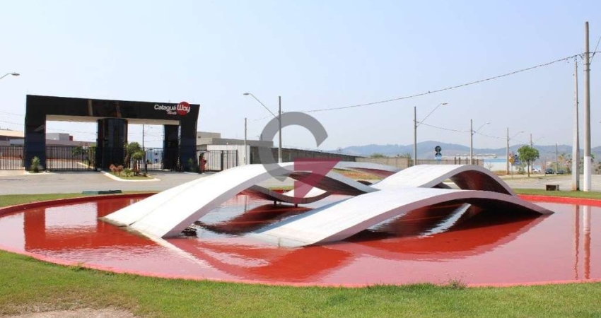Terreno em condomínio fechado à venda no Condominio Cataguá Way, Taubaté 