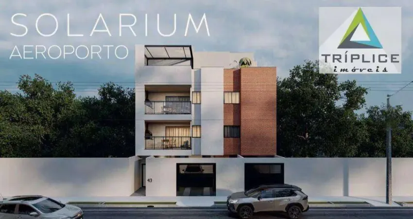 Apartamento garden com 3 quartos, suíte, varanda gourmet,  área externa, 2 vagas. localização privilegiada no bairro Aeroporto. Lançamento!