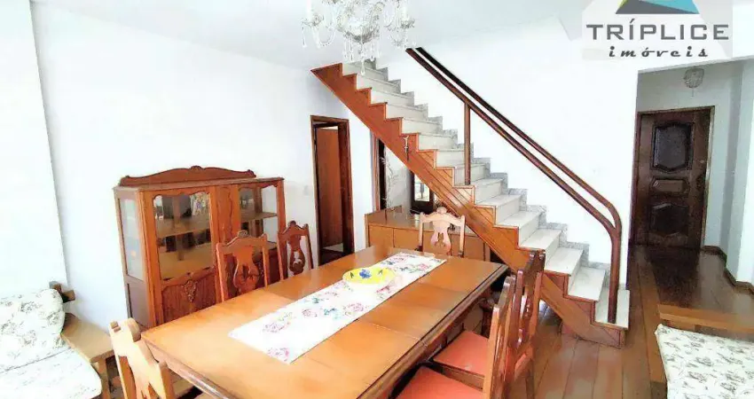 Cobertura 5 quartos, 3 suítes, 2 salas, terraço, 2 vagas. localização privilegiada no centro, em rua plana e valorizada. perto de tudo! oportunidade!