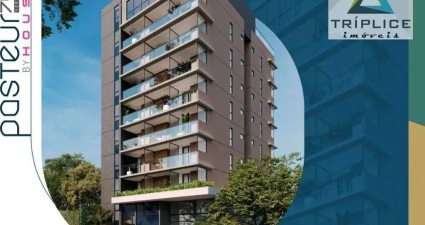 Studio com 30m², varanda gourmet, lazer e comodidades no terraço, localização privilegiada na rua pasteur, próximo à rua santo antônio. tudo ao redor!