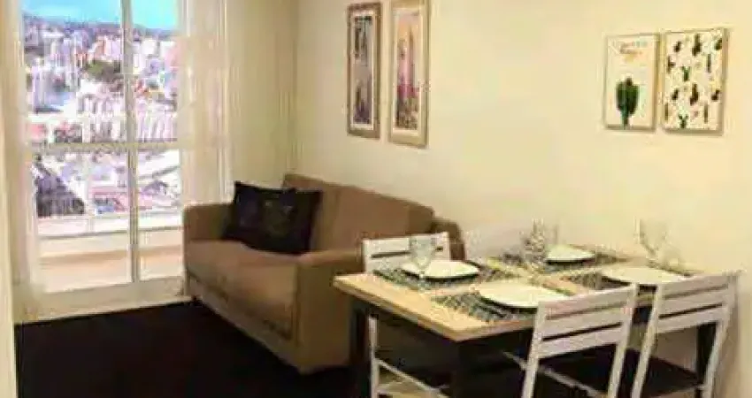 Apartamento Quarto e Sala com Varanda, Vaga Numerada. Todo Mobiliado e Equipado. Bairro São Mateus Ao lado do Independência Shopping