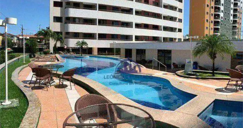 Apartamento com 2 dormitórios à venda, 65 m² por r$ 550.000,00 - fátima - fortaleza/ce