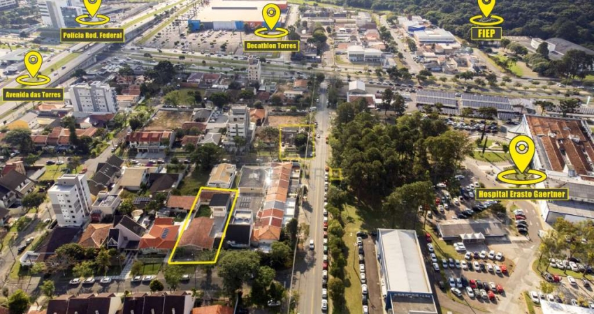 Terreno à venda na Rua Tibúrcio Brasil, 69, Jardim das Américas, Curitiba