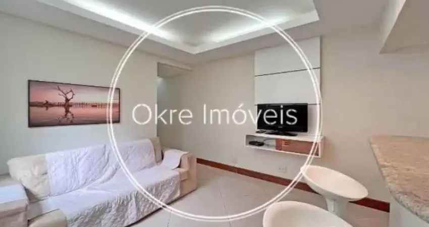 Apartamento com 1 quarto à venda na Avenida Bartolomeu Mitre, Leblon, Rio de Janeiro