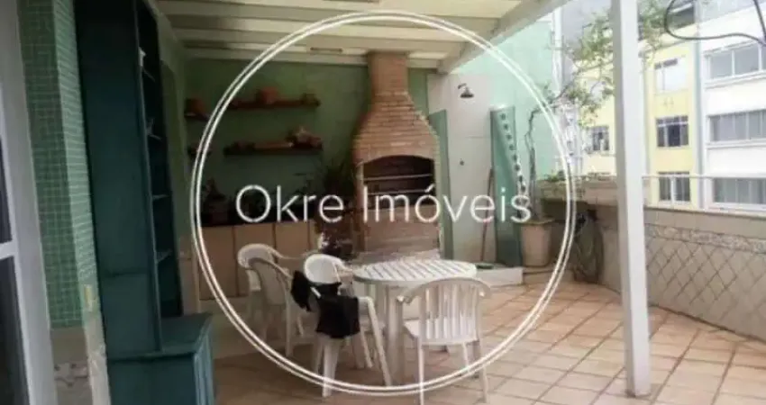 Cobertura duplex na rua república do peru, na quadra da praia de copacabana, 5 dormitórios, sendo 1 suíte