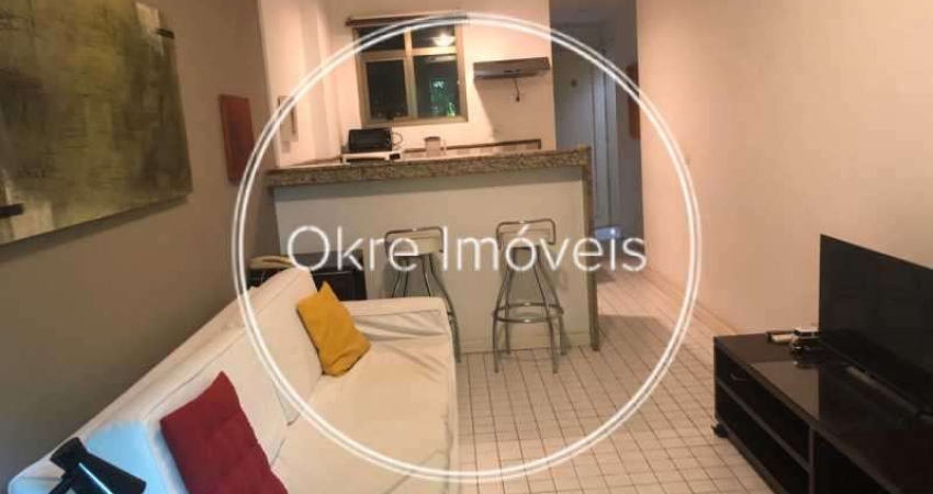 Flat com 1 quarto à venda na Avenida Borges de Medeiros, Lagoa, Rio de Janeiro
